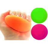 Pelota Antiestress Silicona Ball Glow Anti Estress Terapia