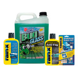 Kit Limpiador De Parabrisas 4 Piezas Rain-x Incluye Regalo