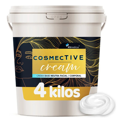 Crema Base Neutra Facial Corporal Premium Sin Parabenos 4kg - Neutra | Meses sin interés