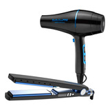 Kit Plancha 32mm Y Secador 2000w Negro Babyliss Pro