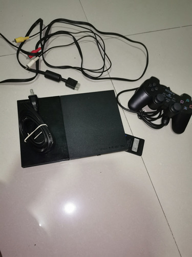 Sony Playstation 2 Slim Standard Color  Charcoal Black