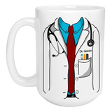 Taza Grande Doctor Medico Regalo Con Nombre Personalizada 