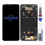 Para LG G6 H870 Pantalla Táctil Lcd Digitalizador W/marco