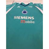 Camisa Antiga Do Cruzeiro Siemens Móbile Original