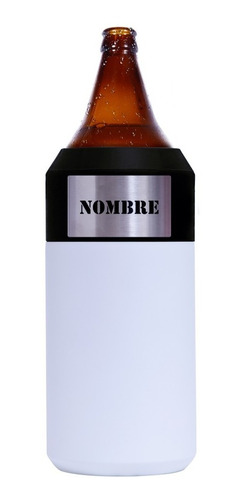 Kawacooler Portacaguama Cerveza Blanco Termo Personalizado 