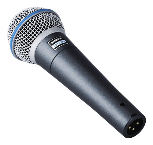 Microfone Shure Beta58a Supercardióide Preto.