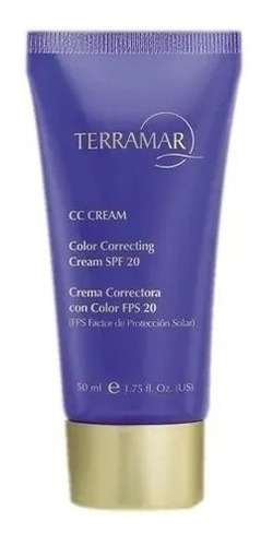 Cc Cream Crema Correctora Con Color Fps 20 Terramar