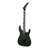 Guitarra Js Series Dink Arch Top Js32q Dka Ht Material Del Diapasón Amaranth Orientación De La Mano Diestro Color Verde