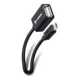 Cable Otg Para Celulares Android | Usb-455 Color Negro