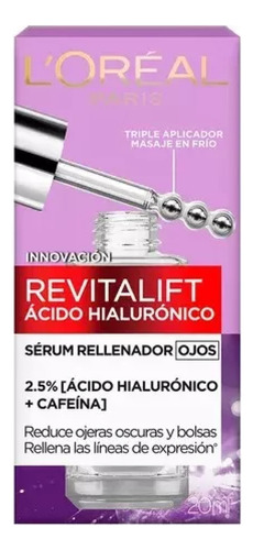 Kit 2 Sérum Facial Hialurónico Loreal Paris Revitalift 30 Ml