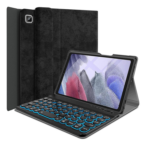 Funda Teclado Wineecy Para Galaxy Tab A7 Lite 8.7 Inalam/neg