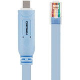 Cable Adaptador Serial Ftdi Usb-c A Rj45 Oikwan De 3 Mt