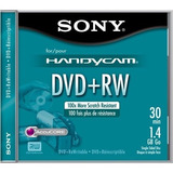 Sony Mini Dvd+rw 1.4gb 30min Regrabable Caja Slim Dpw30r2h