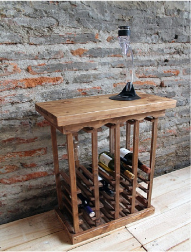 Mueble Cava Bar Sixto 16 Vinos 55x30x80 Cm  Pantano Pallet