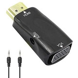 Adaptador Yacsejao Hdmi Macho A Vga Hembra 1080p -negro