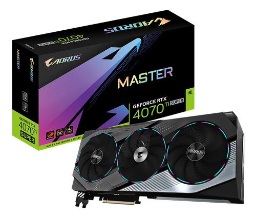 Tarjeta De Video Gráfica Aorus Rtx 4070 Ti Super Master 16g