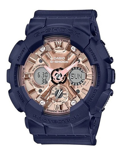 Reloj Casio G-shock S-series Cgmas120mf2a2cr Dama E-watch