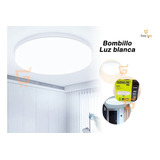 Bombilla Led Luz Blanca Para Techo, Potente De 24 W Lampara.