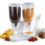 Dispensadores De Cereal  Doble Almacenamiento Alimento Seco 