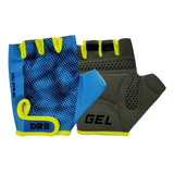 Guantes Drb Full Gym Gimnasio Pesas Ciclismo Cuero Gel Lycra