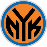 Adesivo Externo - New York Knicks - 10cm X 10cm - Redondo
