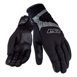 Guantes Ls2 Urbs Negros, Impermeables Y Cómodos Para Pantalla Táctil, Tallas L - G