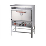 Horno Pizzero Rotisero 6 Moldes Multiple Multifuncion