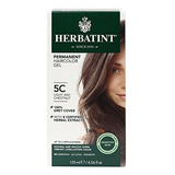 Herbatint, Permanent Herbal Haircolor Gel, 4c, Ash Chestnut,