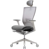 Sidiz Tn50 Serie De Sillas, Asiento Gris+apoyo Lumbar+repos.