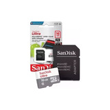 Memory Card Micro Sdhc 16gb C/ Adapt.