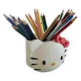 Lapicero Hello Kitty Escritorio Porta Lapices Organizador 3d