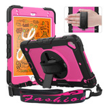 Timecity Funda Para iPad Mini 4/5 Rosa Negro