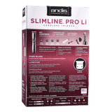 Andis Slimline Pro Li T-blade Trimmer Black #32475 With Beau