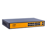 Switch Haiz Poe 16 Portas Gigabit + 02 Portas Uplink Gigabit