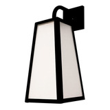 Farol De Hierro Pared Exterior 4 Caras Teruel 38cm Ferrolux