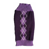Argyle Knit Pet Sweaters Ropa Para Perros Pequeños, Classic