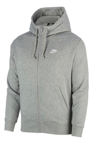 Hoddies Hombre Nike Gris ( Xl ) Extra Grande