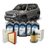 Kit Revisão Filtro E Óleo Original 5w30 Jeep Renegade Diesel