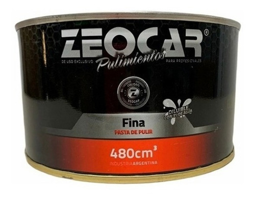 Pasta Para Pulir Autos Zeocar De 1/2 Kg Oferta!!