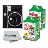 Fujifilm Instax Mini 40 Instant Camera + Fujifilm Instax Min