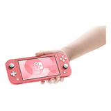 Consola De Juegos Nintendo Switch Lite Coral Handheld Mode