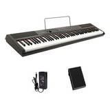 Piano Digital Electrico Artesia 88 Teclas Sensitivo + Pedal