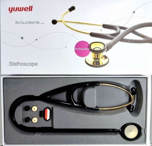 Fonedoscopio Estetoscopio Yuwell 747gpf Golden Profesional