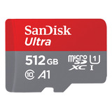 Cartão De Memória Micro Sdxc Sandisk Ultra 512gb 150mb's