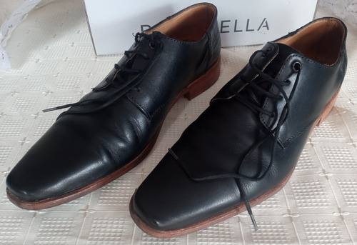 Zapatos Hombre Vestir Cuero Batistella Acordonados