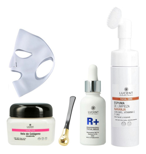 Kit Cuidado Facial Piel Seca Hidrata Y Nutre Efecto Antiage