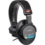 Headphone Sony Mdr-7506 Fone Profissional  Gravação Acústico