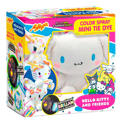 Peluche Cinamoroll Mini Tie Dye Color Spray Mi Alegría Blanco | Envío gratis