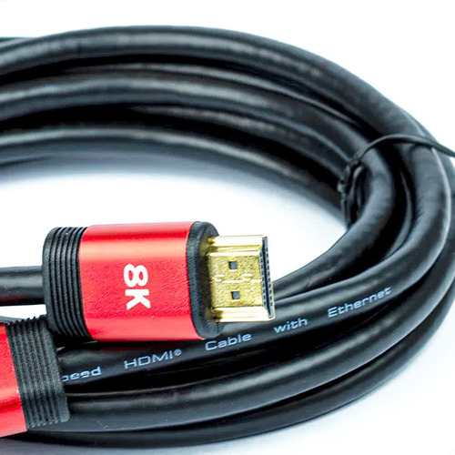 Cabo Hdmi 2.1 - 8k Hdr Ultra Hd Dinâmico Cirilo Cabos 3 Mts