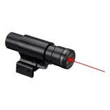 Visor Laser Tactico Punto Rojo 20mm Ajustable A Armas Mlt19